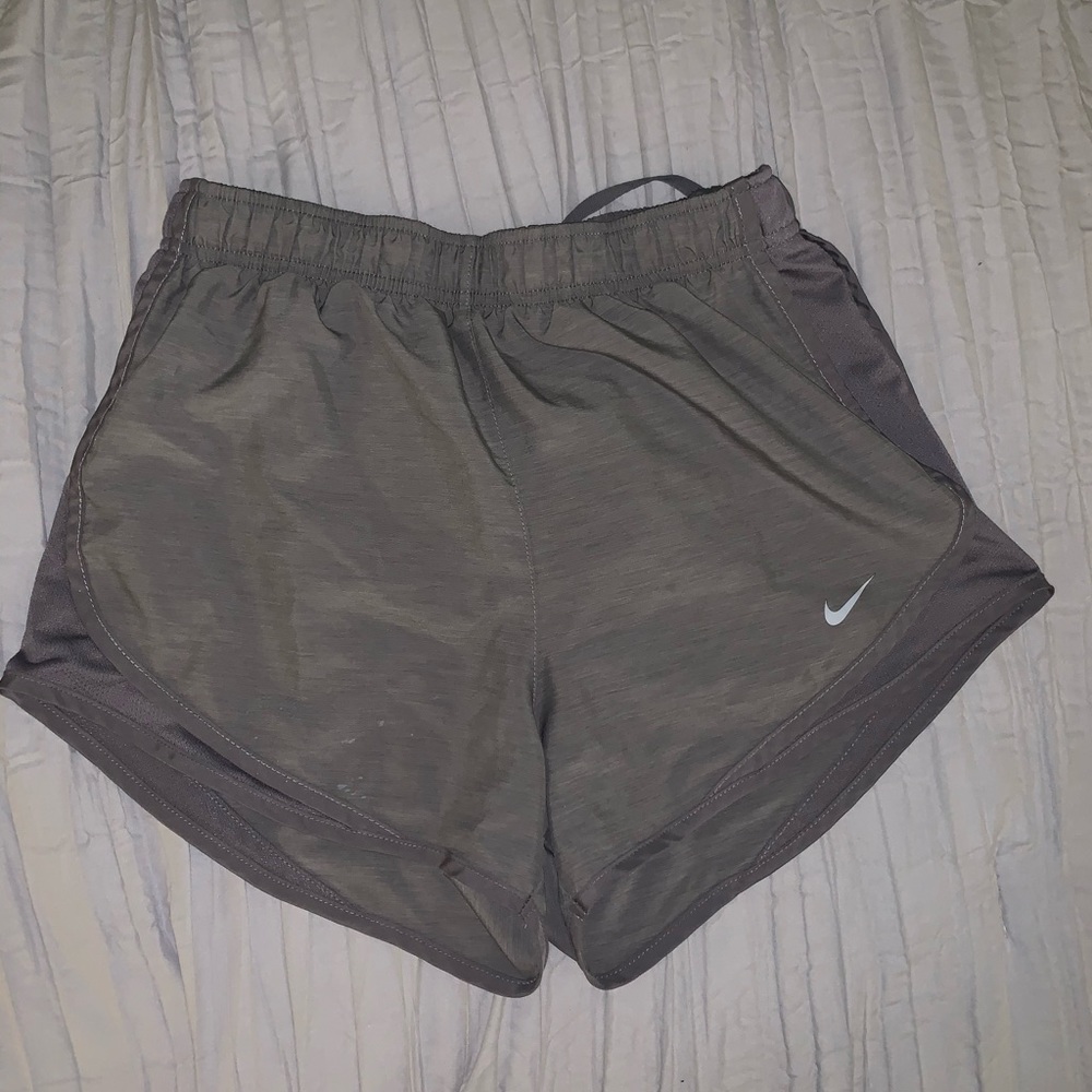 NIKE gray running shorts